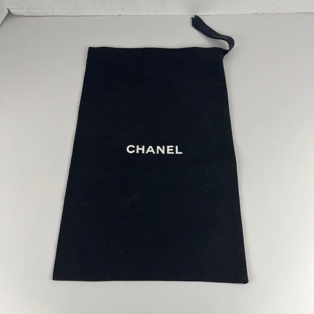 Authentic Chanel Drawstring Dust Bag 13.0